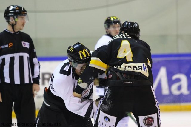 Photo hockey match Rouen - Amiens  le 09/12/2016