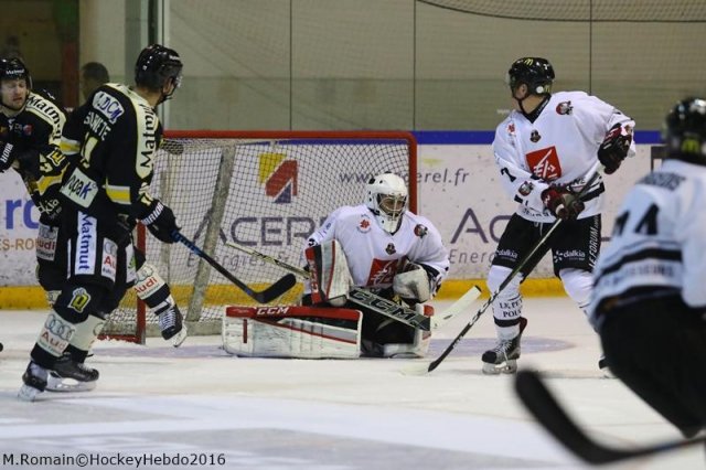 Photo hockey match Rouen - Amiens  le 09/12/2016