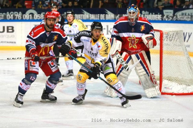Photo hockey match Grenoble  - Rouen le 11/12/2016