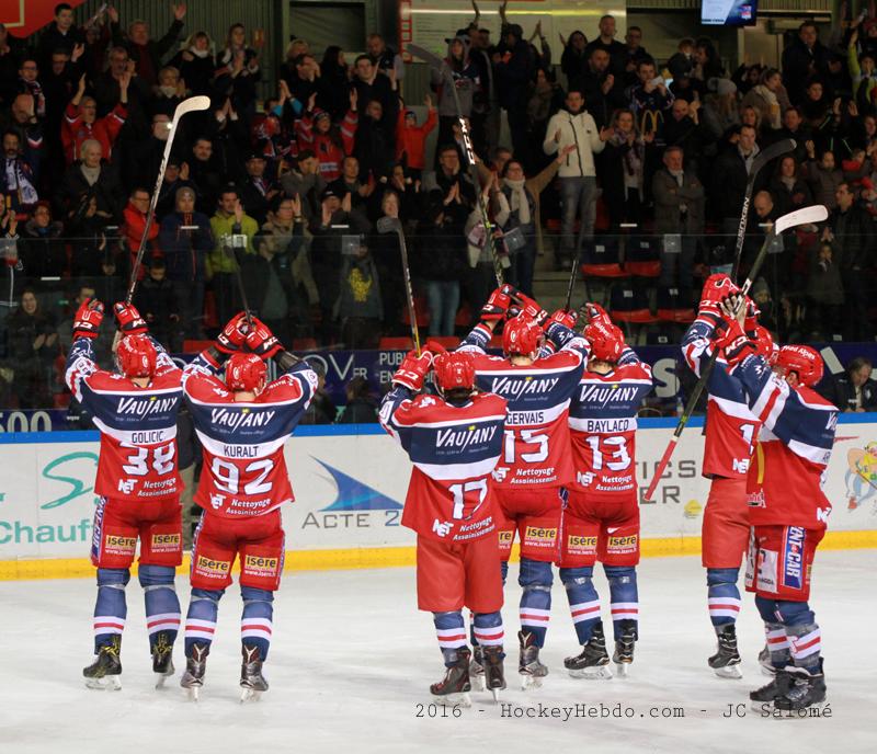 Grenoble  9 - 2 Rouen