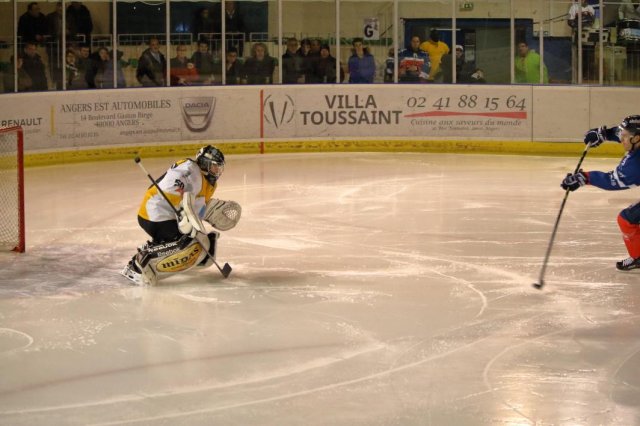 Photo hockey match Angers  - Strasbourg  le 11/12/2016