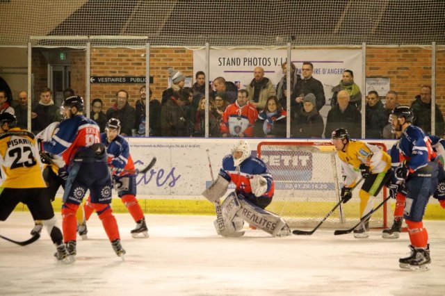 Photo hockey match Angers  - Strasbourg  le 11/12/2016
