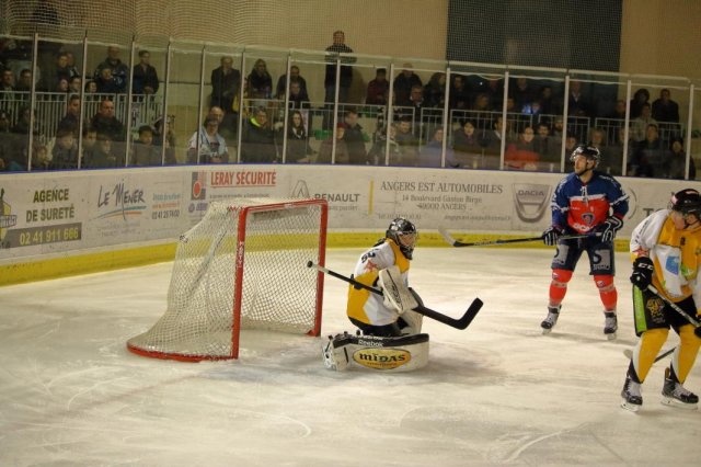 Photo hockey match Angers  - Strasbourg  le 11/12/2016