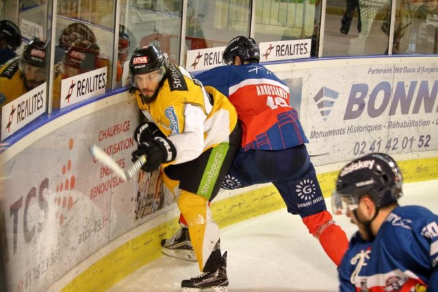 Photo hockey match Angers  - Strasbourg  le 11/12/2016