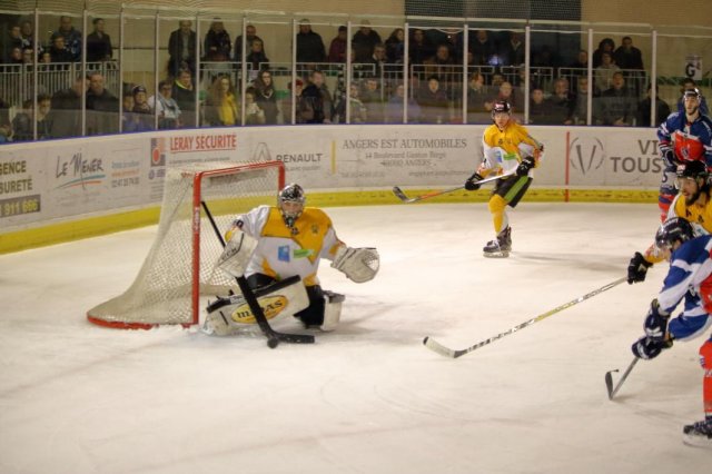 Photo hockey match Angers  - Strasbourg  le 11/12/2016