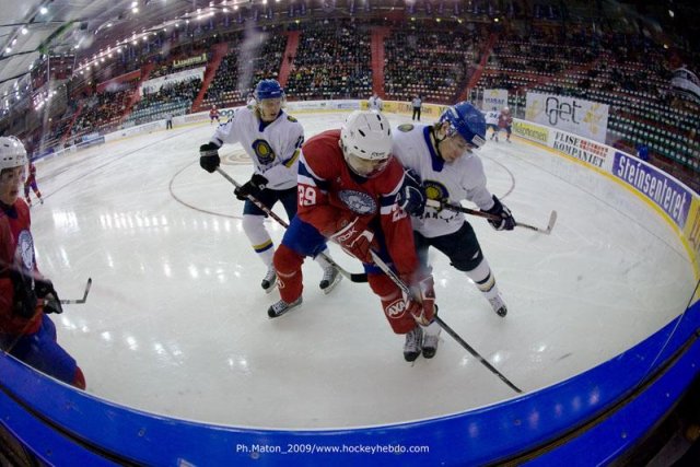 Photo hockey reportage Qualifs JO : Photos - Norvège vs Kazakhstan