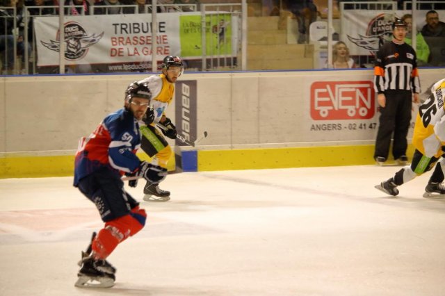 Photo hockey match Angers  - Strasbourg  le 11/12/2016