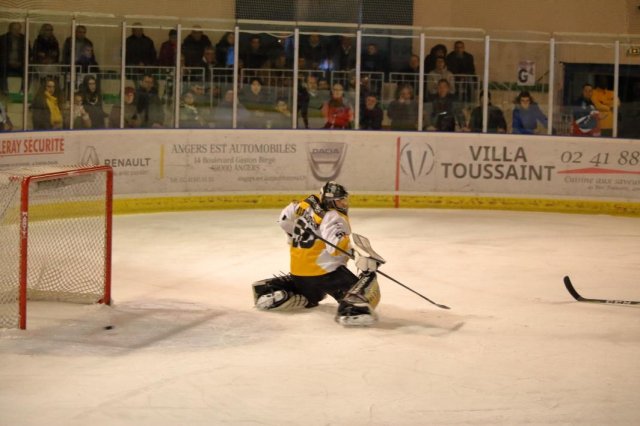 Photo hockey match Angers  - Strasbourg  le 11/12/2016