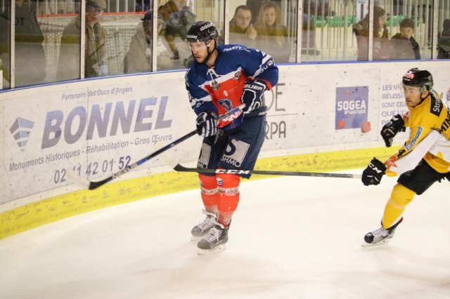 Photo hockey match Angers  - Strasbourg  le 11/12/2016