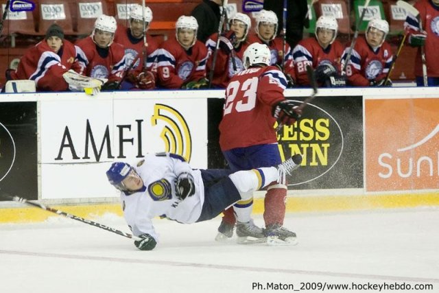 Photo hockey reportage Qualifs JO : Photos - Norvège vs Kazakhstan