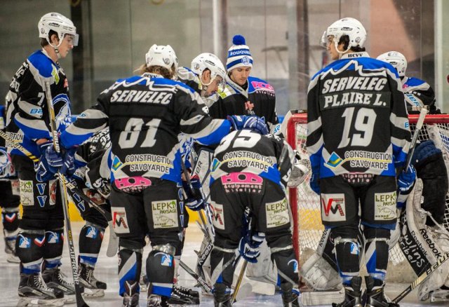 Photo hockey match Courchevel-Méribel-Pralognan - Brest  le 03/12/2016