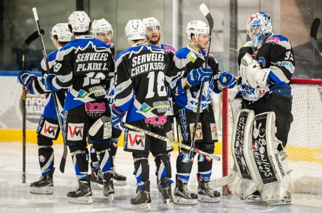 Photo hockey match Courchevel-Méribel-Pralognan - Brest  le 03/12/2016