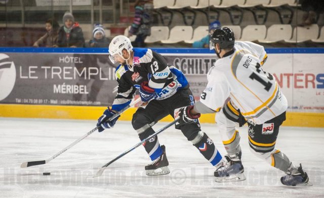 Photo hockey match Courchevel-Méribel-Pralognan - Brest  le 03/12/2016