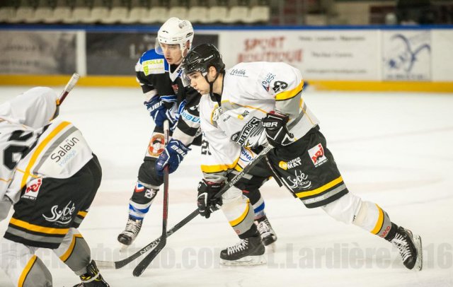 Photo hockey match Courchevel-Méribel-Pralognan - Brest  le 03/12/2016
