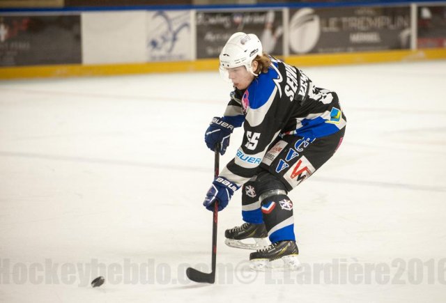 Photo hockey match Courchevel-Méribel-Pralognan - Brest  le 03/12/2016