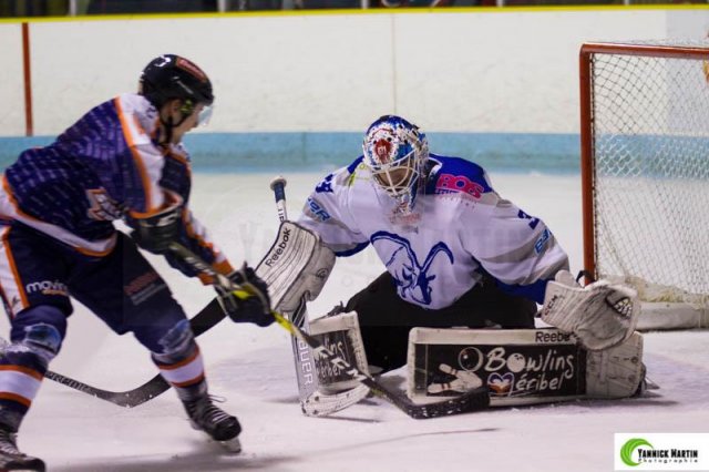Photo hockey match Clermont-Ferrand - Courchevel-Méribel-Pralognan le 17/12/2016