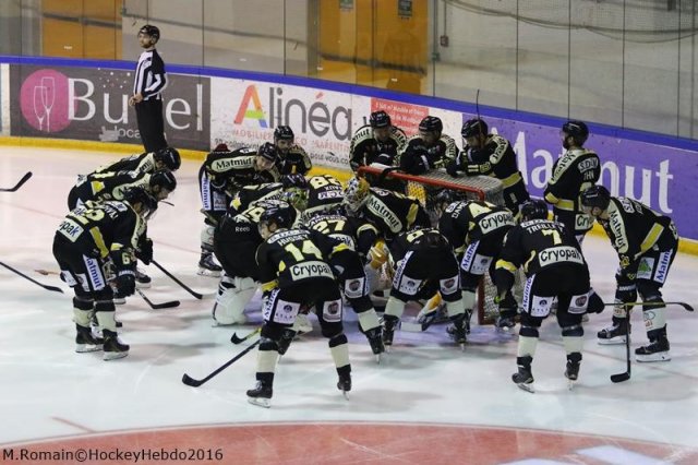 Photo hockey match Rouen - Amiens  le 21/12/2016