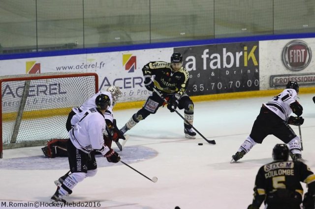 Photo hockey match Rouen - Amiens  le 21/12/2016