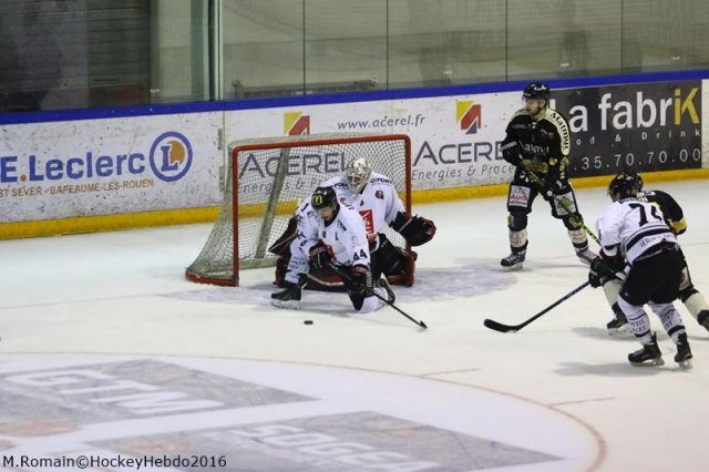 Photo hockey match Rouen - Amiens  le 21/12/2016