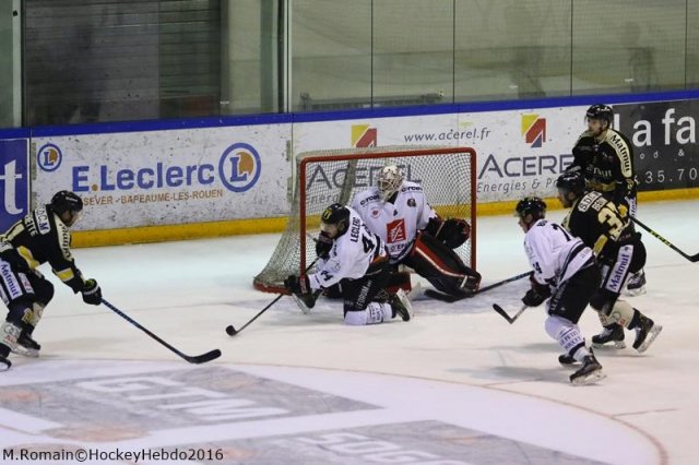 Photo hockey match Rouen - Amiens  le 21/12/2016