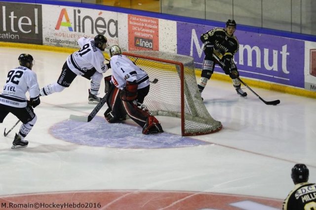 Photo hockey match Rouen - Amiens  le 21/12/2016