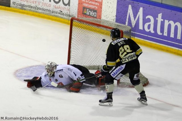 Photo hockey match Rouen - Amiens  le 21/12/2016