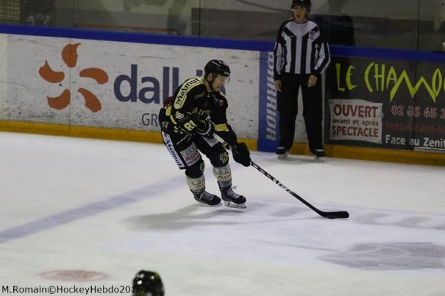 Photo hockey match Rouen - Amiens  le 21/12/2016