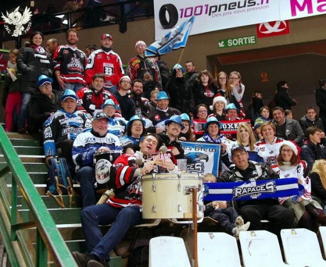 Photo hockey match Bordeaux - Gap  le 21/12/2016