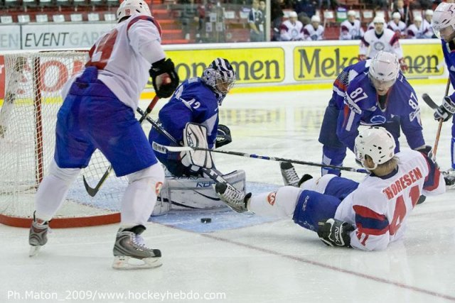 Photo hockey reportage Qualifs JO : Photos - France vs Norvège