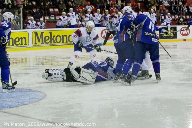 Photo hockey reportage Qualifs JO : Photos - France vs Norvège