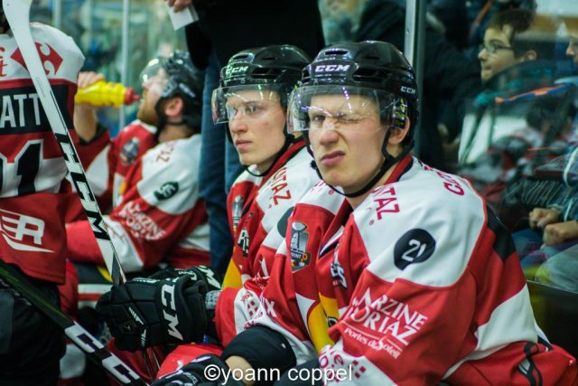 Photo hockey match Chamonix / Morzine - Bordeaux le 23/12/2016