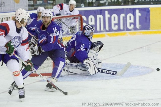 Photo hockey reportage Qualifs JO : Photos - France vs Norvège