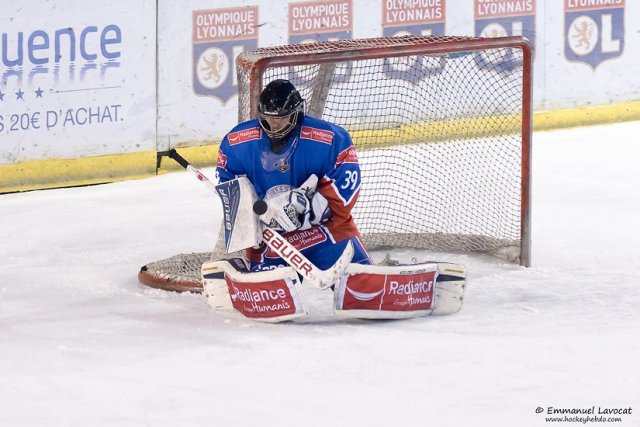 Photo hockey match Lyon - Angers  le 23/12/2016