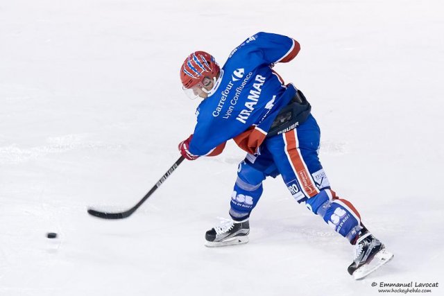 Photo hockey match Lyon - Angers  le 23/12/2016