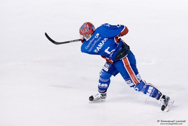 Photo hockey match Lyon - Angers  le 23/12/2016