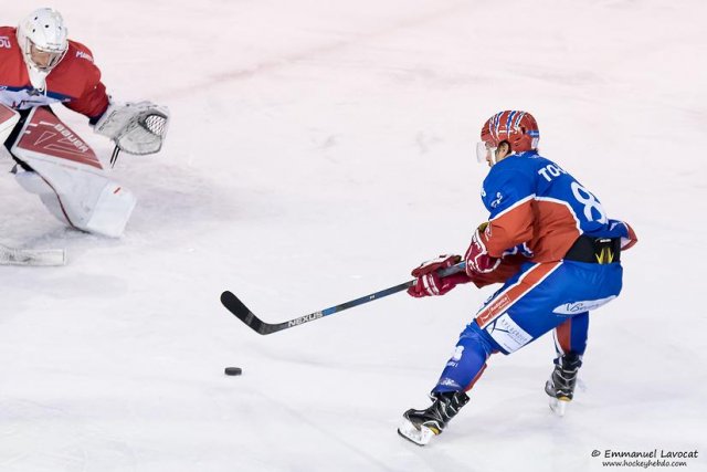 Photo hockey match Lyon - Angers  le 23/12/2016