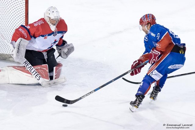 Photo hockey match Lyon - Angers  le 23/12/2016