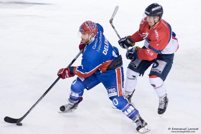 Photo hockey match Lyon - Angers  le 23/12/2016