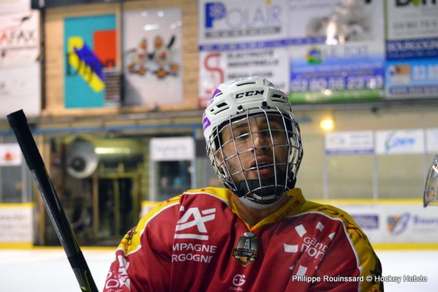 Photo hockey match Dijon  - Grenoble  le 23/12/2016