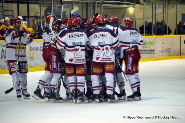 Photo hockey match Dijon  - Grenoble  le 23/12/2016