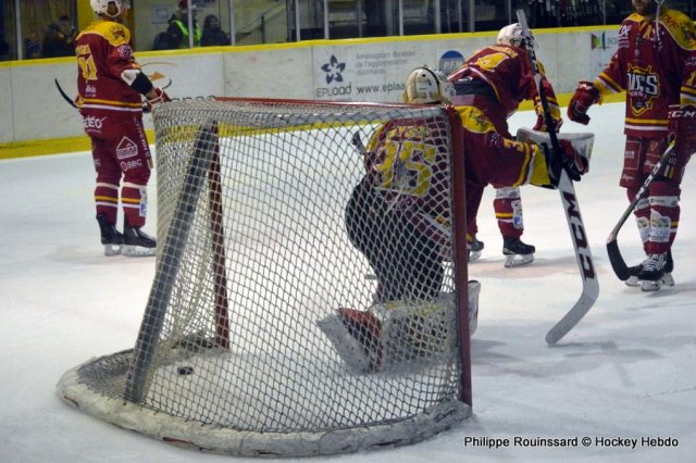 Photo hockey match Dijon  - Grenoble  le 23/12/2016