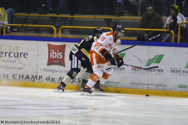 Photo hockey match Rouen - Epinal  le 23/12/2016