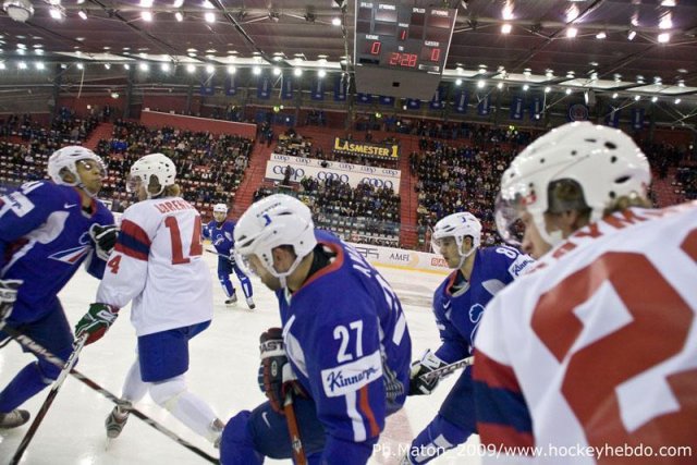 Photo hockey reportage Qualifs JO : Photos - France vs Norvège