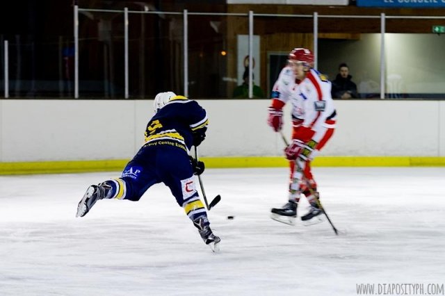 Photo hockey match Evry / Viry - Amnéville le 17/12/2016