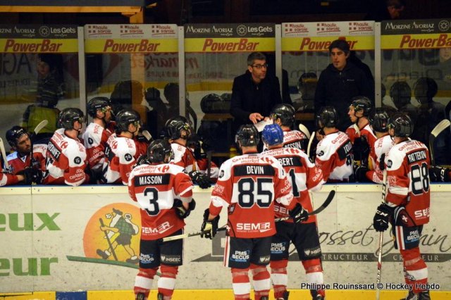 Photo hockey match Chamonix / Morzine - Nice le 27/12/2016