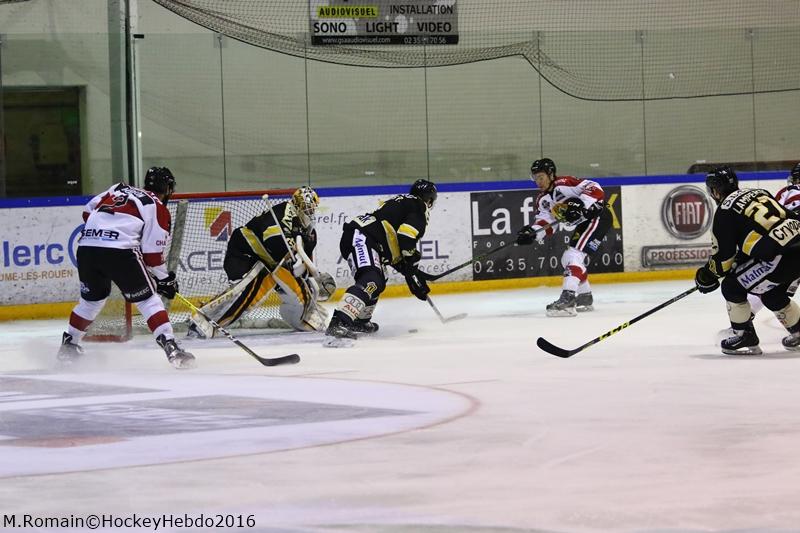 Rouen 8 - 5 Chamonix / Morzine