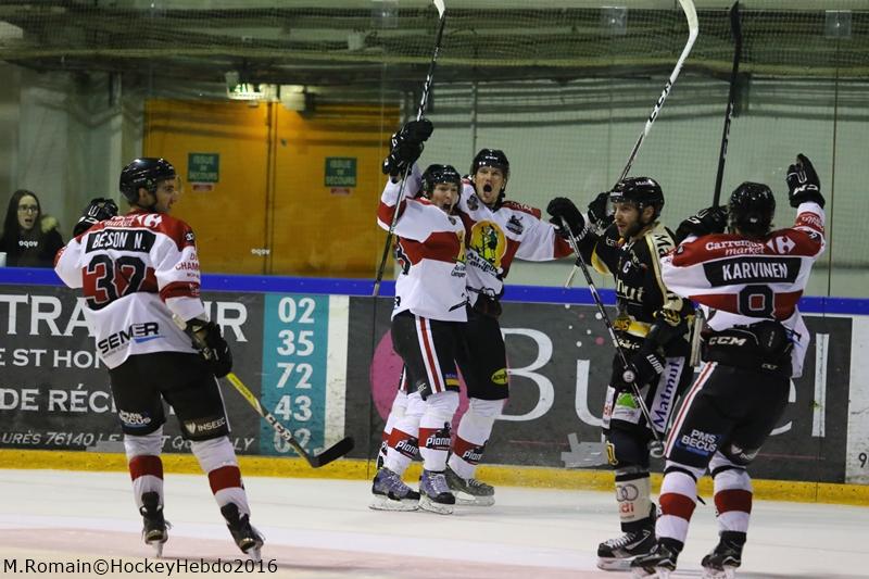 Rouen 8 - 5 Chamonix / Morzine