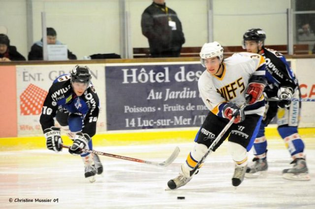 Photo hockey match Caen  - Garges-lès-Gonesse le 07/02/2009