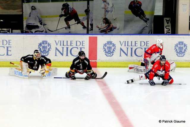 Photo hockey match Nice - Angers  le 29/12/2016