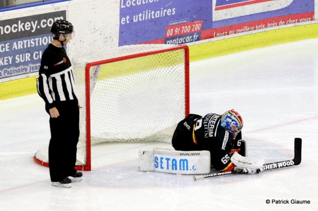 Photo hockey match Nice - Angers  le 29/12/2016